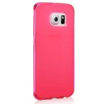 Wholesale Samsung Galaxy S6 Edge TPU Gel Soft Case (Hot Pink)